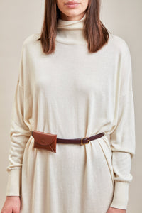 Calf Envelope Card Case - Sienna