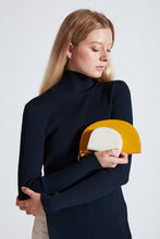 Load image into Gallery viewer, Calf Dia Continental Mirror Wallet - Honey
