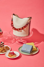 Load image into Gallery viewer, Ava Bag - Dark Rose + Creme + Waterfall
