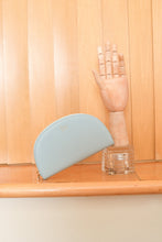 Load image into Gallery viewer, Calf Dia Continental Mirror Wallet - Cloud Blue
