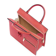 Load image into Gallery viewer, C Mini Kit Zip Satchel - Poppy
