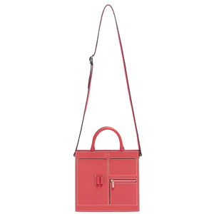 C Mini Kit Zip Satchel - Poppy