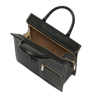 C Mini Kit Zip Satchel - True Black
