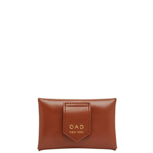 Calf Envelope Card Case - Sienna