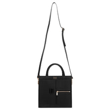 Load image into Gallery viewer, Mini Kit Zip Satchel - True Black
