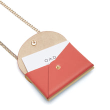 Load image into Gallery viewer, Assembly Chain Cardlet - Rosewood + Sand
