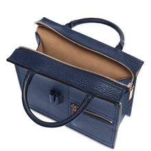 Load image into Gallery viewer, Mini Kit Zip Satchel - Navy Blue
