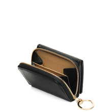 Load image into Gallery viewer, Mini Zip Around Wallet - True Black
